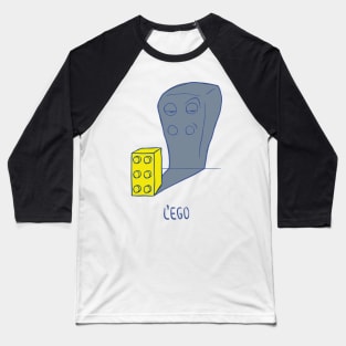 L'EGO (the ego, in french) Baseball T-Shirt